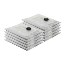 Harbour Housewares Vacuum Storage Bags - Large (60 x 80cm) - Grey - Pack of 10 Grey
