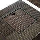 image 4 of Giardino Sydney 4 Seater Rattan Sofa Set with Drinks Cooler Coffee Table | Brown | Brown