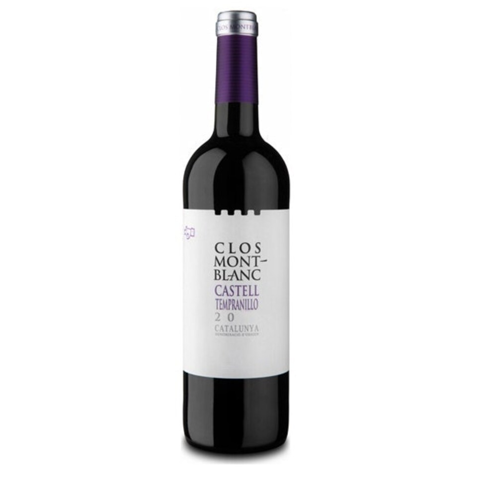 Clos Montblanc Castell Tempranillo 75cl - Spanish Red Wine