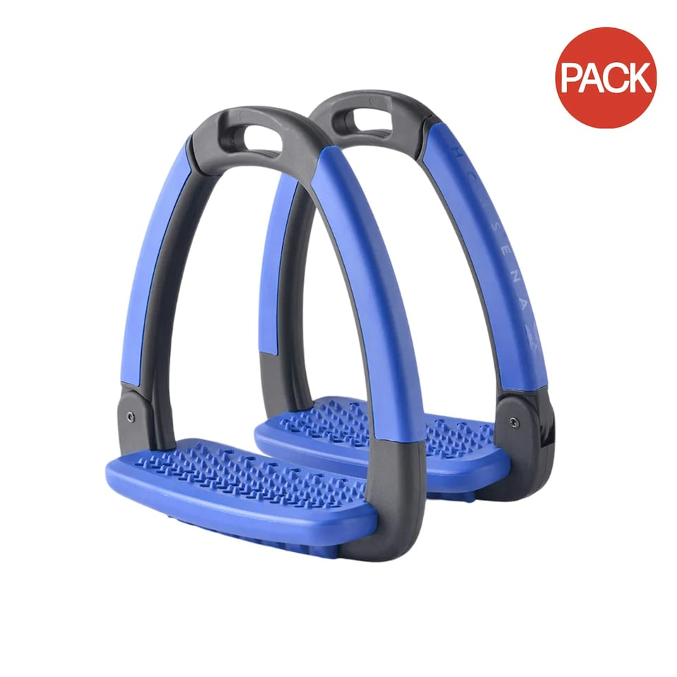 image 1 of Horsena Horse Stirrup Treads (Pack of 2) - Ocean Blue - One Size