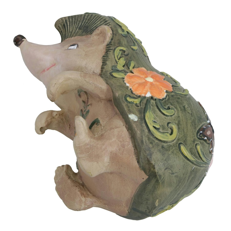 image 1 of Hedgehog & Rabbit Plant Pot Hanger Garden Home Yard Ornament Statue Vase