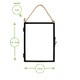 image 3 of Nicola Spring Hanging Metal Photo Frames - 5" x 7" - Black - Pack of 5 - Hanging Picture Frame Display Frame Poster Frame Picture Display Black | S