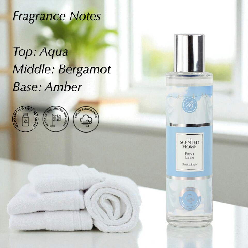 image 1 of Ashleigh & Burwood Fresh Linen Room Spray 100ml