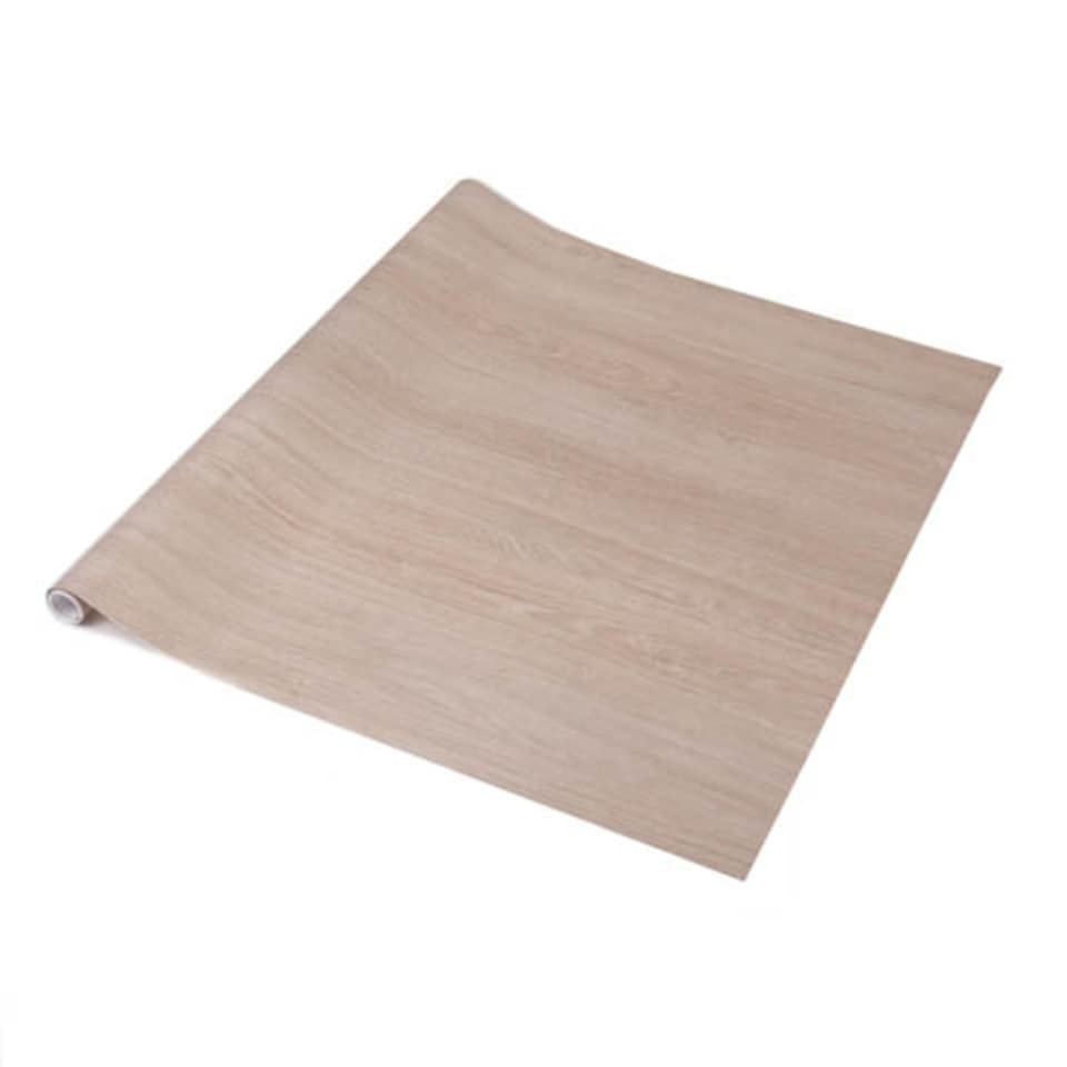 image 1 of Sticky Back Plastic Oak Santana Lime Wood Effect Kitchen Self-adhesive Vinyl Wrap for Cupboards, Doors and Worktops 67.5cm x 2m (3 rolls) - d-c-fix