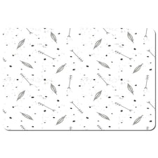 feathers and arrows in boho style (Placemat)