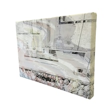 Window Shopping (Canvas Print) 36" x 24"