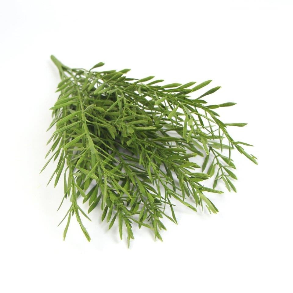 image 1 of 40cm Fire Resistant Artificial Foliage Grass Stem