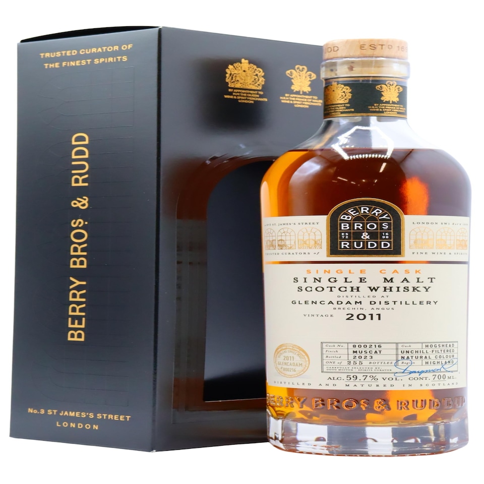 Glencadam - Berry Bros & Rudd - Single Cask No. 800216 2011 12 year old Whisky