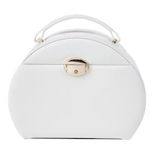 Living and Home Stylish Jewellery Box with Handle  - Cherry Pink