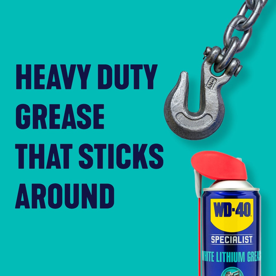 image 1 of WD-40 Specialist White Lithium Grease 400ml All-Weather Protection, 2 Pack