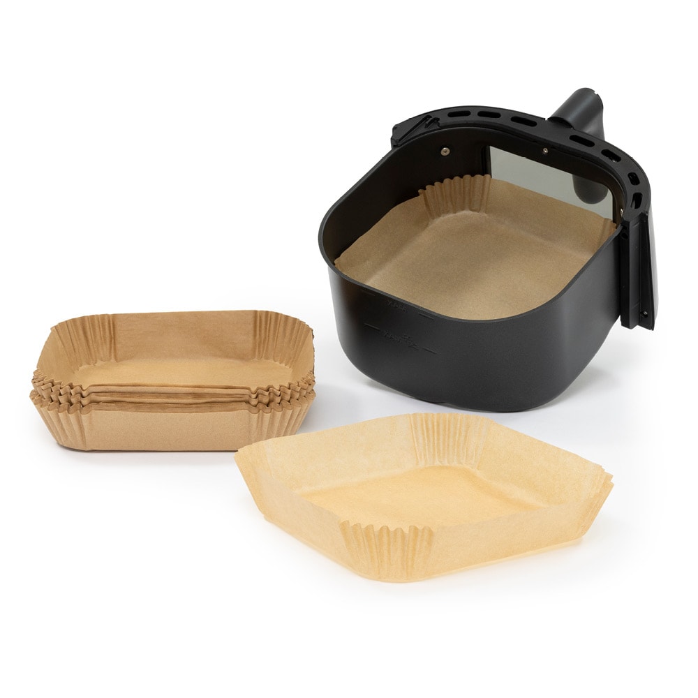 100 Disposable Air Fryer Liners Square