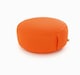 image 1 of Bean Lazy Outdoor Water Resistant Orange Round Pouffe