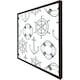 image 3 of Anchor & wheel (Picture Frame) White | XL