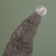 image 5 of 35cm Battery Operated Light up Christmas Gonk with Grey Hat & Red Body