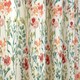 image 8 of Amaryllis Pencil Pleat Curtains - Multi - 229cm x 137cm Multi