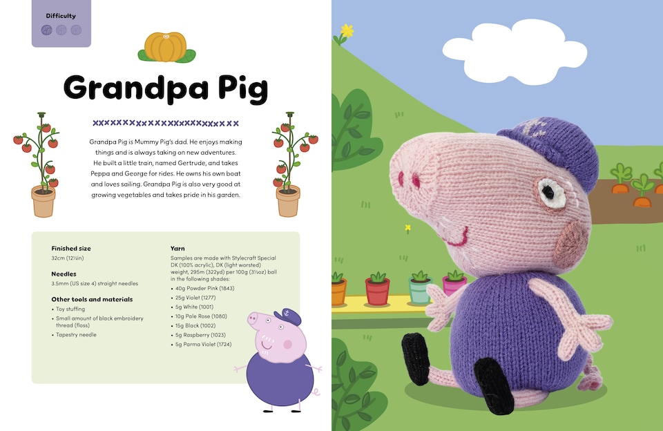 image 1 of Knitting Peppa Pig - Over 20 Adorable Patterns Book