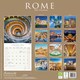 image 2 of Rome 2026 Calendar | Square Wall Calendar | Travel Gift | Plastic Free Packaging | by Avonside Publishing