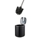 image 4 of Showerdrape Echo Black Toilet Brush & Holder