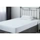 image 2 of Belledorm Jersey Cotton Deep Fitted Sheet - White - Narrow Double