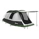 image 9 of Outsunny Tunnel Tent with Bedroom, Living Room and Porch for 3-4 Man, Green