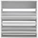 image 4 of GFW Galicia Wall Hanging Two Tier Shoe Cabinet - White