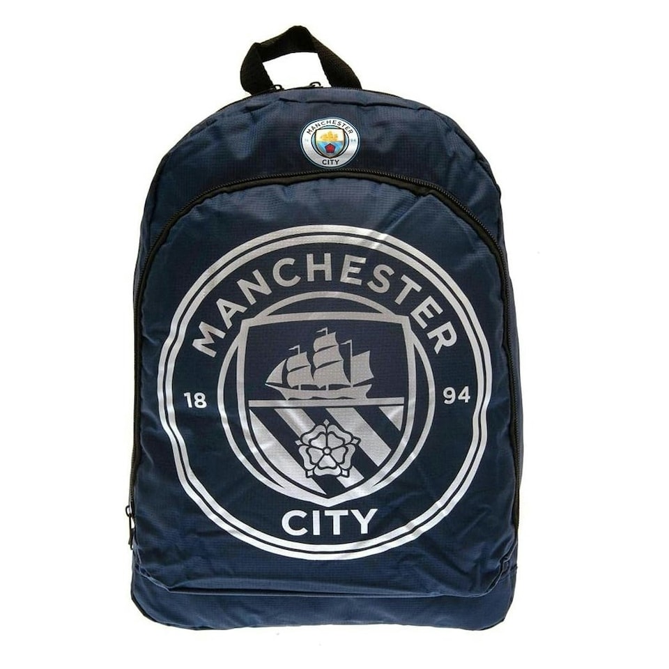 image 1 of Manchester City FC Colored Navy Backpack Blue