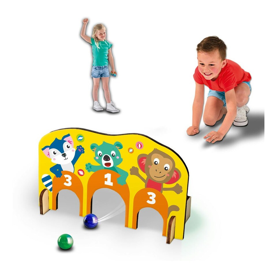 image 1 of SES CREATIVE Wooden Arch Boards Marble Game