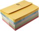 image 1 of Pack of 50 Foolscap Assorted Document Wallets