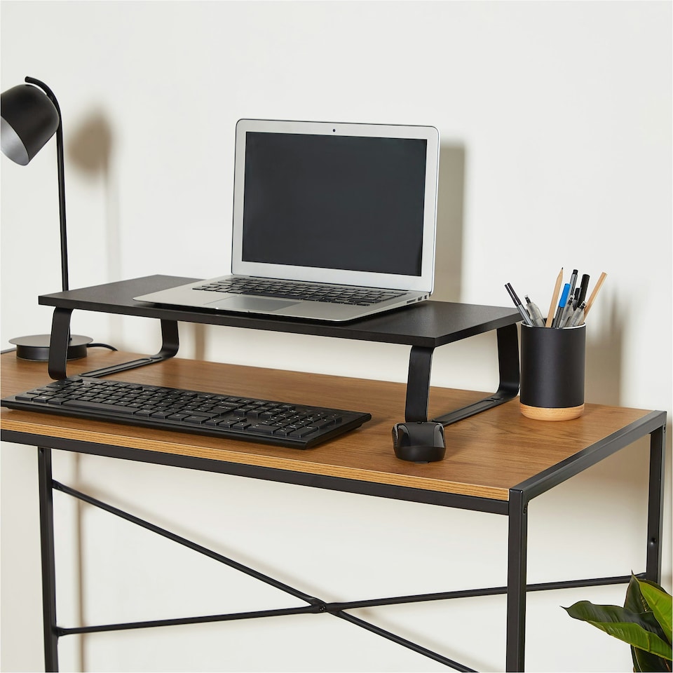 image 1 of VonHaus Monitor Stand with Steel, Non-Slip Legs