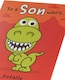 image 3 of Dino Design Son Birthday Card