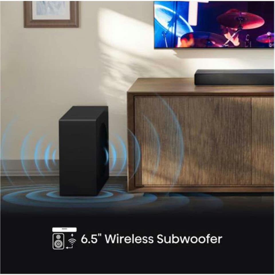 image 1 of Hisense AX Series 3.1.2 Channel Soundbar with Wireless Subwoofer AX3120Q