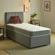 image 2 of Essentials Jump n Tac Hybrid Mattress - 7.5" Deep, Soft Feel Grey | Small Double