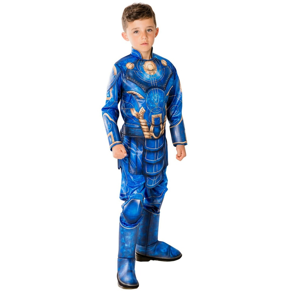 image 1 of The Eternals Boys Ikaris Costume - Blue/Gold - 7-8 Years 7