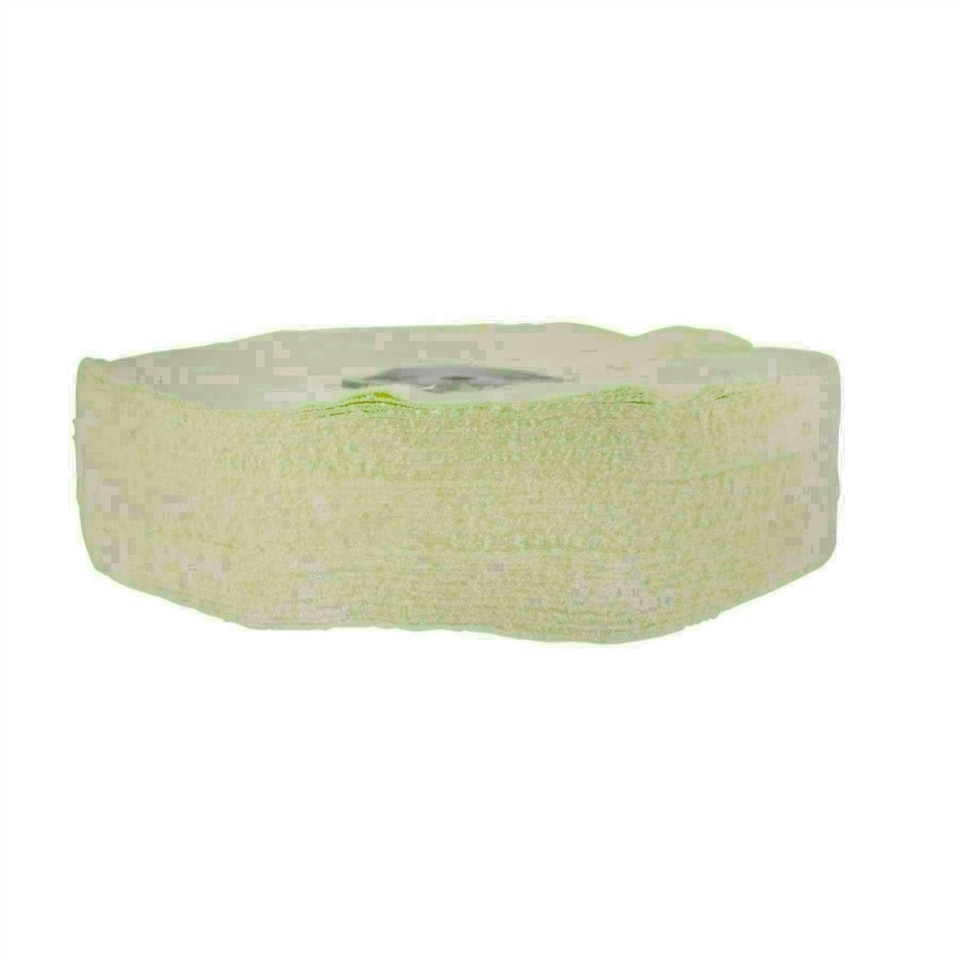 image 1 of G Loose Unstitched Floppy Final Polishing Mop 8" x 1.5" 3 section 3rd Stage