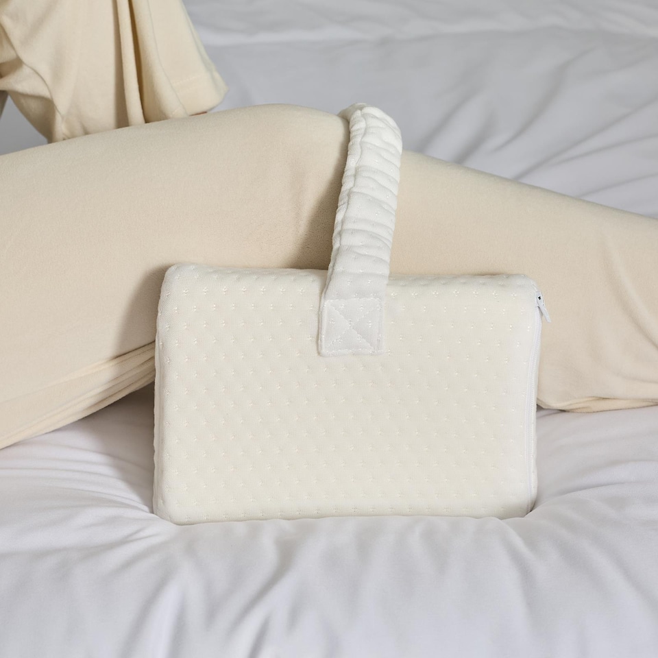 image 1 of OHS Memory Foam Knee Pillow Leg Cushion for Side Sleeper