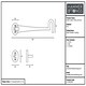 image 4 of Hammer & Tongs Rustic Cabin Hook and Eye - W225mm - Black