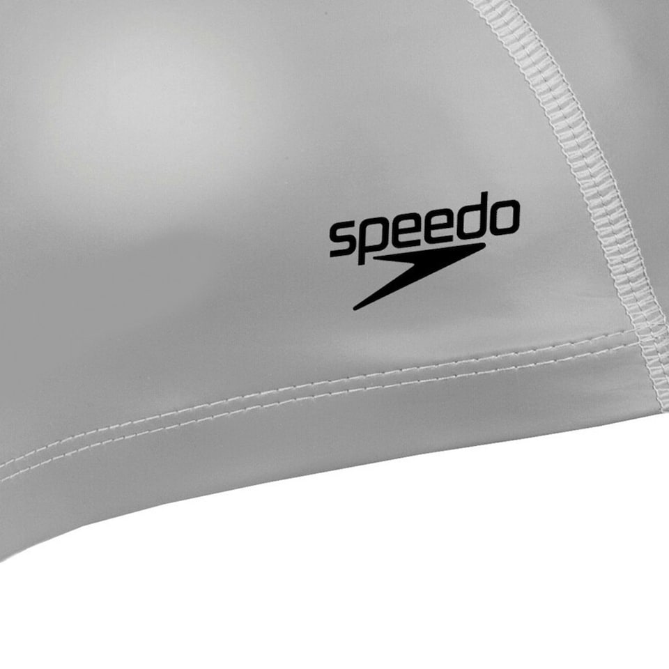image 1 of Speedo Unisex Adult Pace Swim Cap - Silver - One Size
