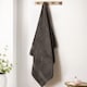 image 1 of Bianca Supima Cotton Towel | Grey | Charcoal Grey | Hand towel