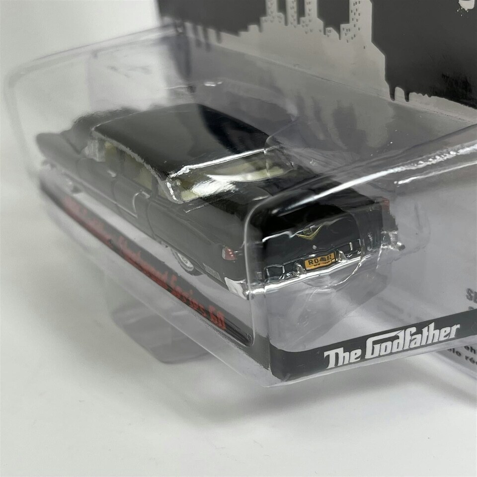 image 1 of The Godfather 1955 Cadillac Fleetwood Series 60 1:64 Scale Greenlight 44740B