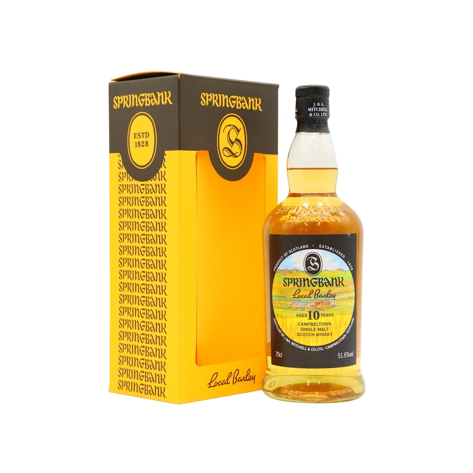 Springbank Local Barley 2021 Edition Campbeltown Single Malt Scotch 2011 10 year old Whisky