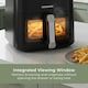 image 4 of Digital Hot Air Fryer XL, 5L Large Capacity Oil Free Cooker with Viewing Window, 8 Cooking Presets, 60 Minute Timer and Touch Screen Control - Black