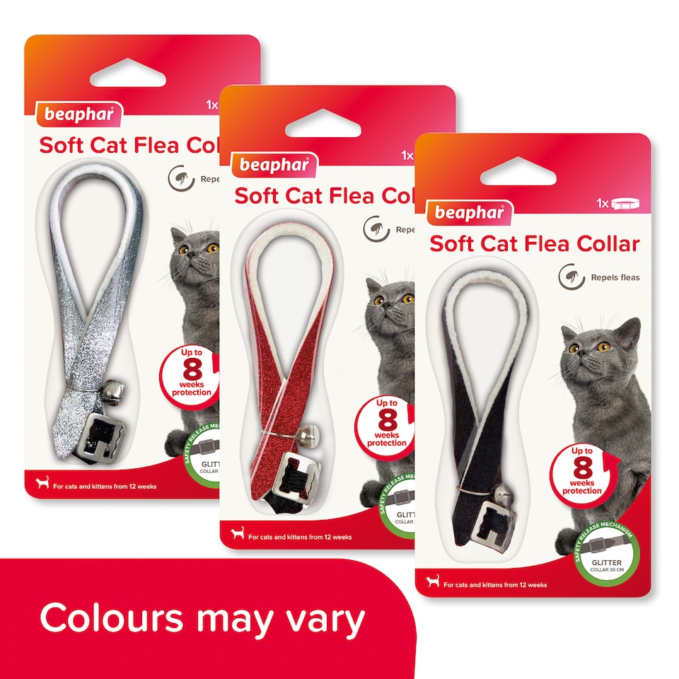 image 1 of Beaphar Glitter Cat Flea Collar - Single Pack