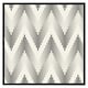 image 2 of Geometric zig zag (Picture Frame) Grey | S
