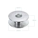 image 2 of Silver Sewing Machine Bobbin Spool Universal Fits for Sewing Machine