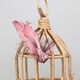 image 3 of Decorative Pink Fantasy Bird With Clip - 15cm