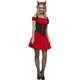 image 2 of Fever Womens/Ladies Wicked Devil Costume Set - Red - S S