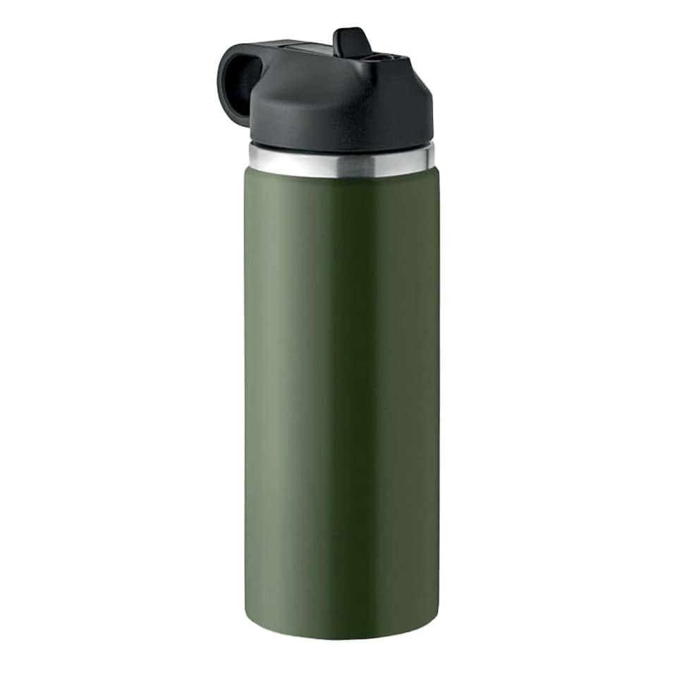 image 1 of MidOcean Ivalo Double Wall 500ml Water Bottle - Dark Green - One Size | Green | One Size