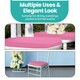image 9 of Dining Seat Chair Covers Stretchable Spandex High-Back Slipcovers - 10pcs