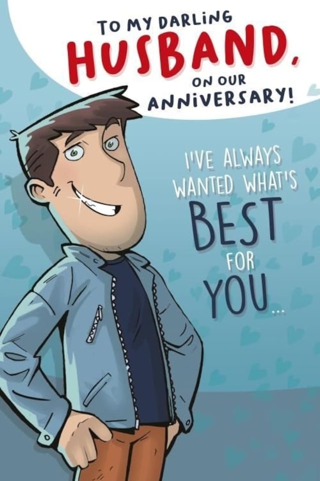 Face Ache, Husband Anniversary Card, Anniversary Card for Husband, Congratulations on our Anniversary Card