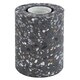 image 5 of Modern Black Mosaic Concrete Table Lamp for Vintage Industrial Style Light Bulbs | Black